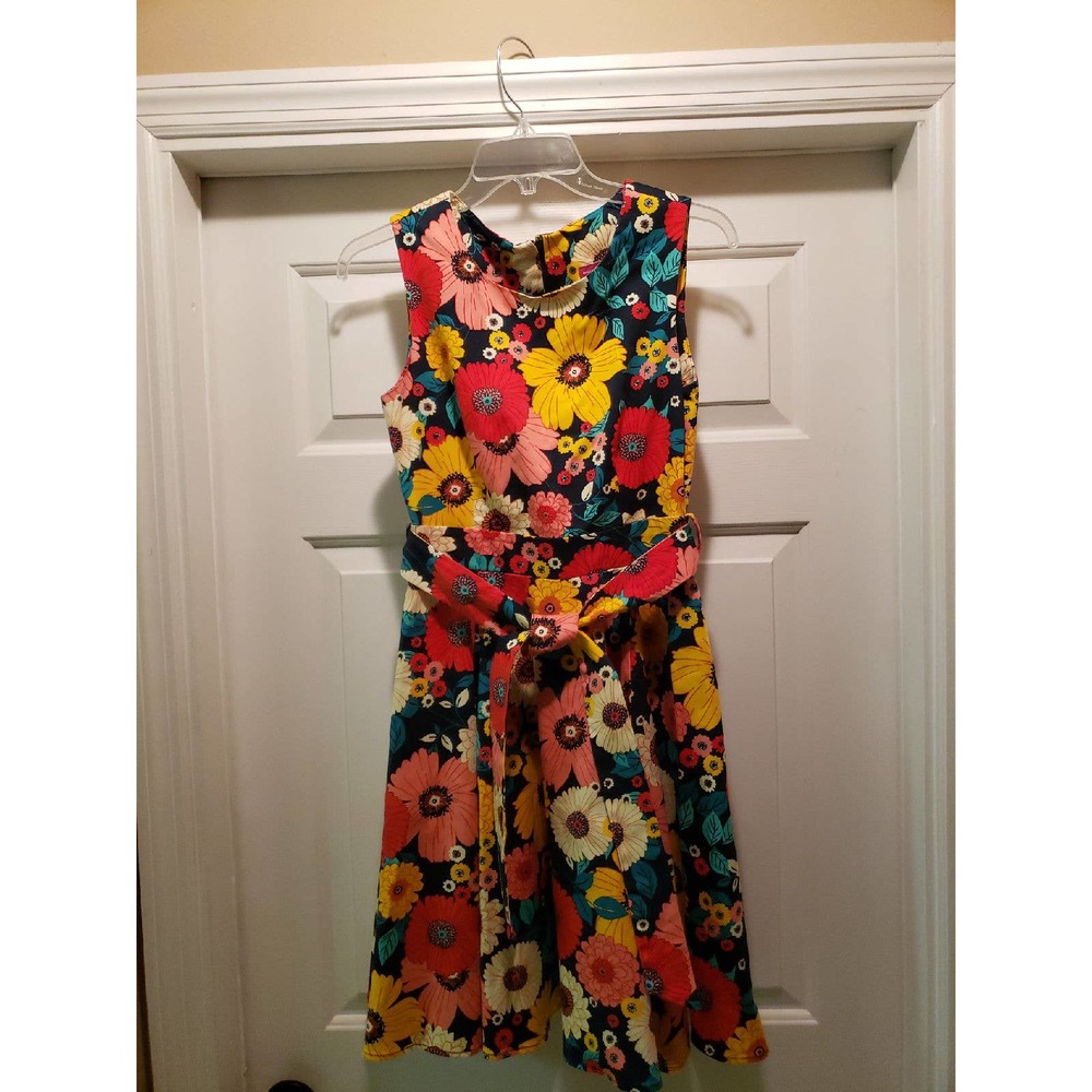 Ixia women's floral dress sleeveless small